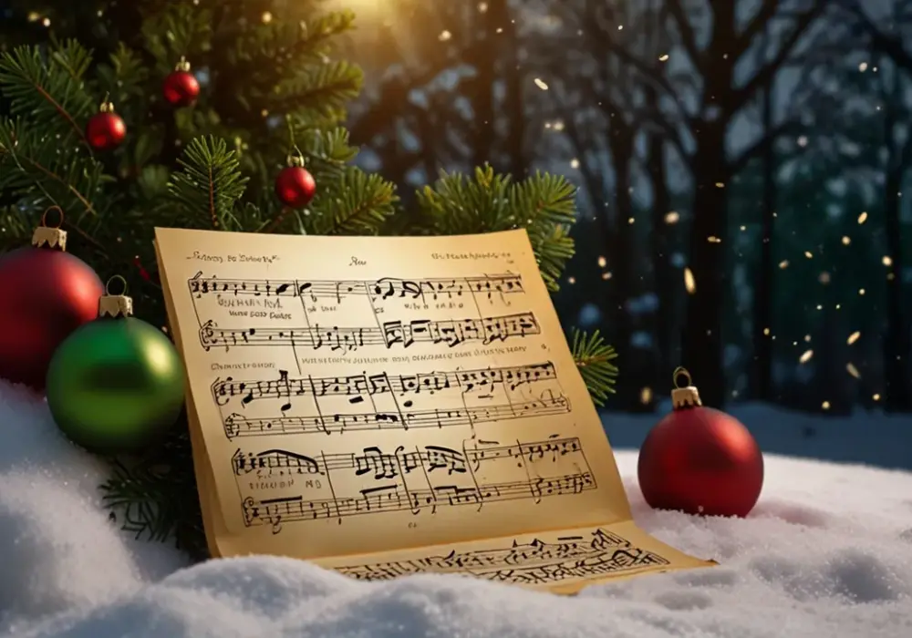 Piosenka choinko piękna jak las - pełny tekst kolędy z nutami i melodią