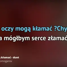 Prawdziwe znaczenie tekstu piosenki Czy te oczy mogą kłamać: historia i słowa