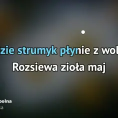 Tekst piosenki gdzie strumyk płynie z wolna: poznaj wszystkie zwrotki