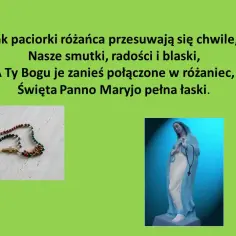 Kompletny tekst piosenki Jak paciorki różańca - wszystkie zwrotki i refren