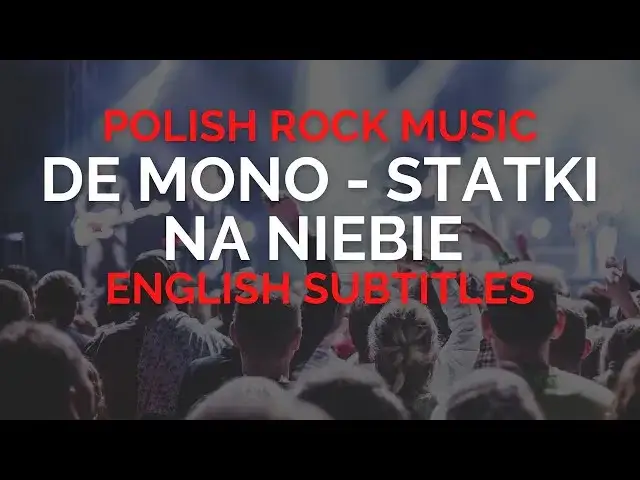 Zdjęcie Statki na niebie tekst piosenki De Mono - poznaj całość utworu w minutę